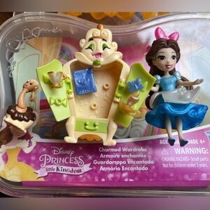 Disney Princess Belle Charmed Wardrobe Little Kingdom Doll Set